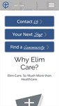 Mobile Screenshot of elimcare.org